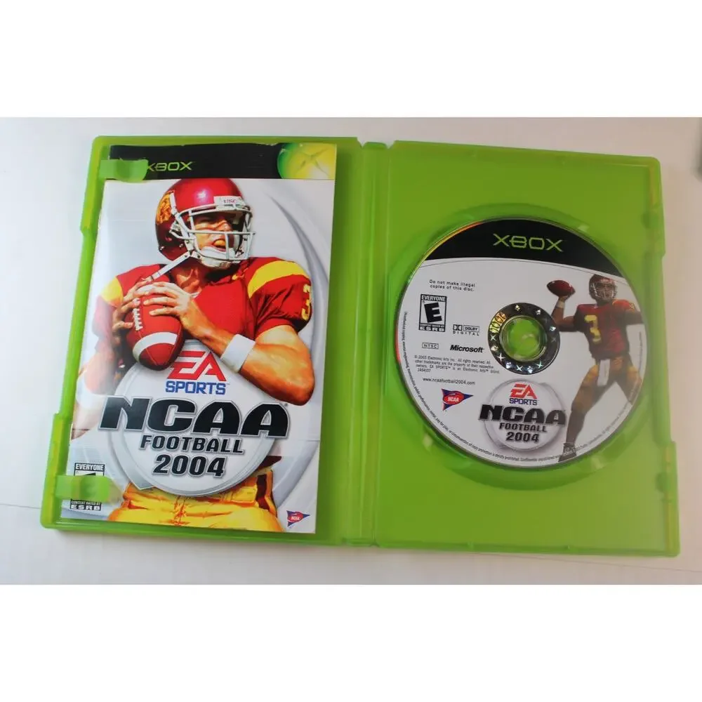 NCAA Football 2003, 04, and 05 Games Bundle (Xbox, 2002) Complete, Authentic